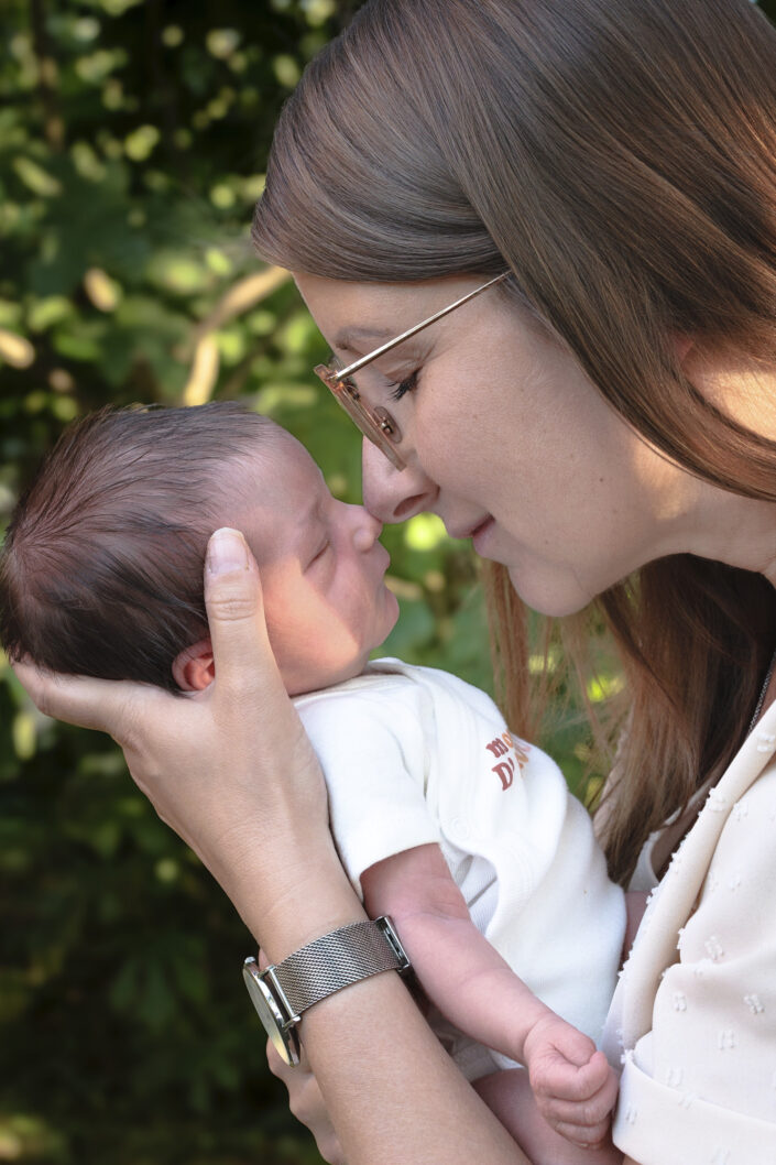 bébé et maman